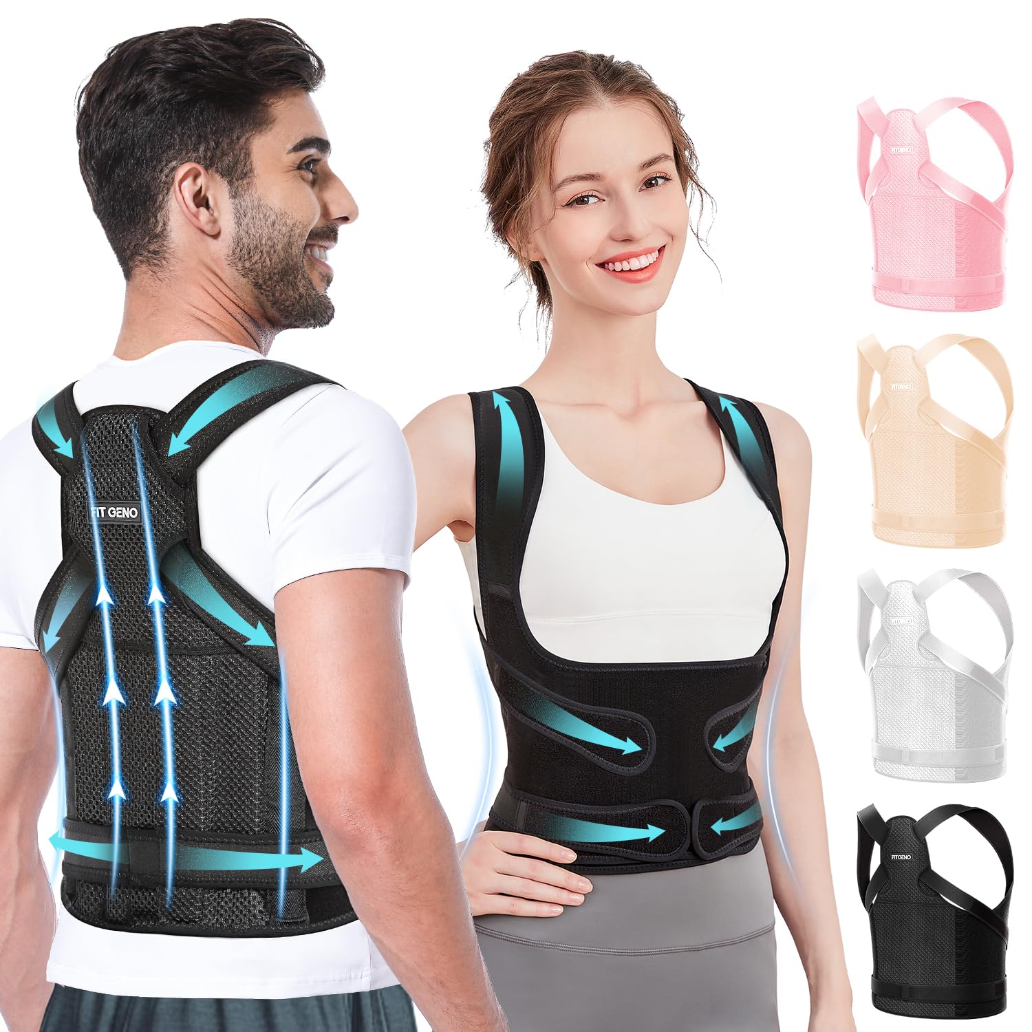 Back Brace Posture Corrector for Women and Men
