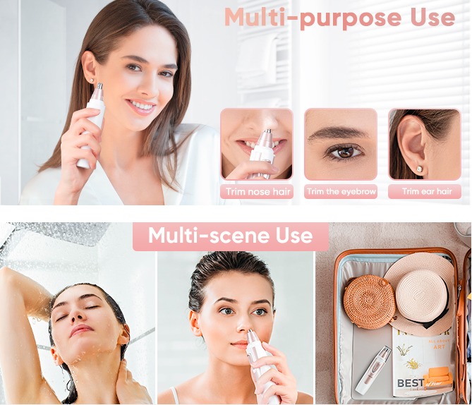 Ear and Nose Hair Trimmer Clipper - 2025 Professional