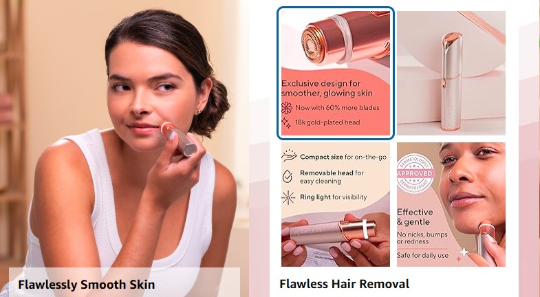 Touch Flawless Women's Painless Hair Remover