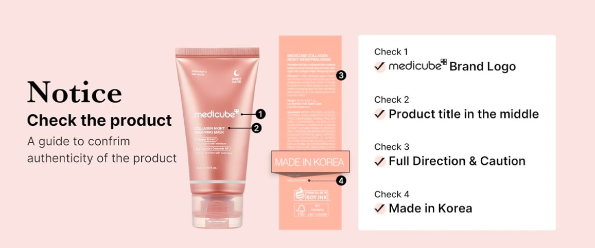 medicube Collagen Overnight Wrapping Peel Off Facial Mask