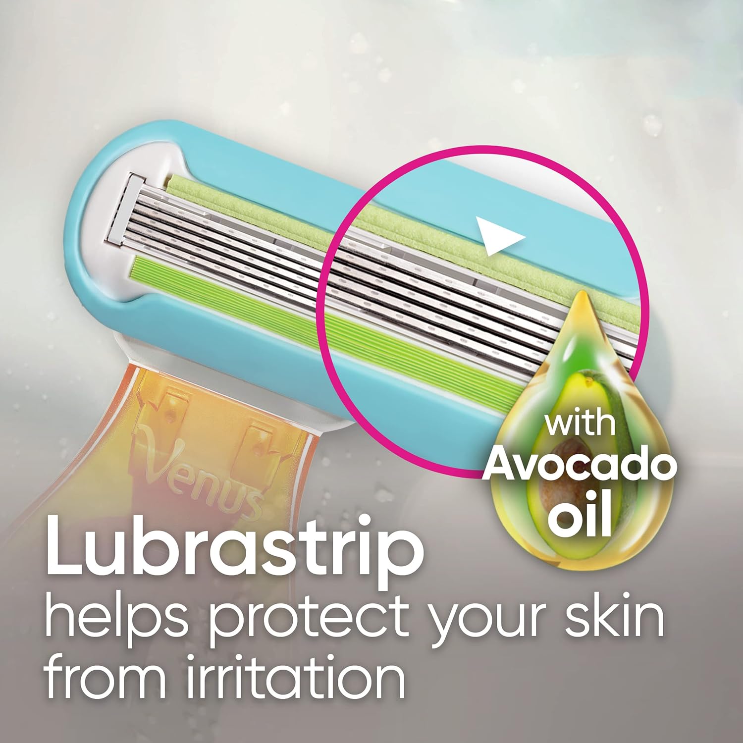 Gillette Venus Extra Smooth Travel Razor Kit for Women + Case+ Refill