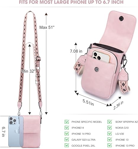 Small Crossbody Bags for Women Trendy,Leather