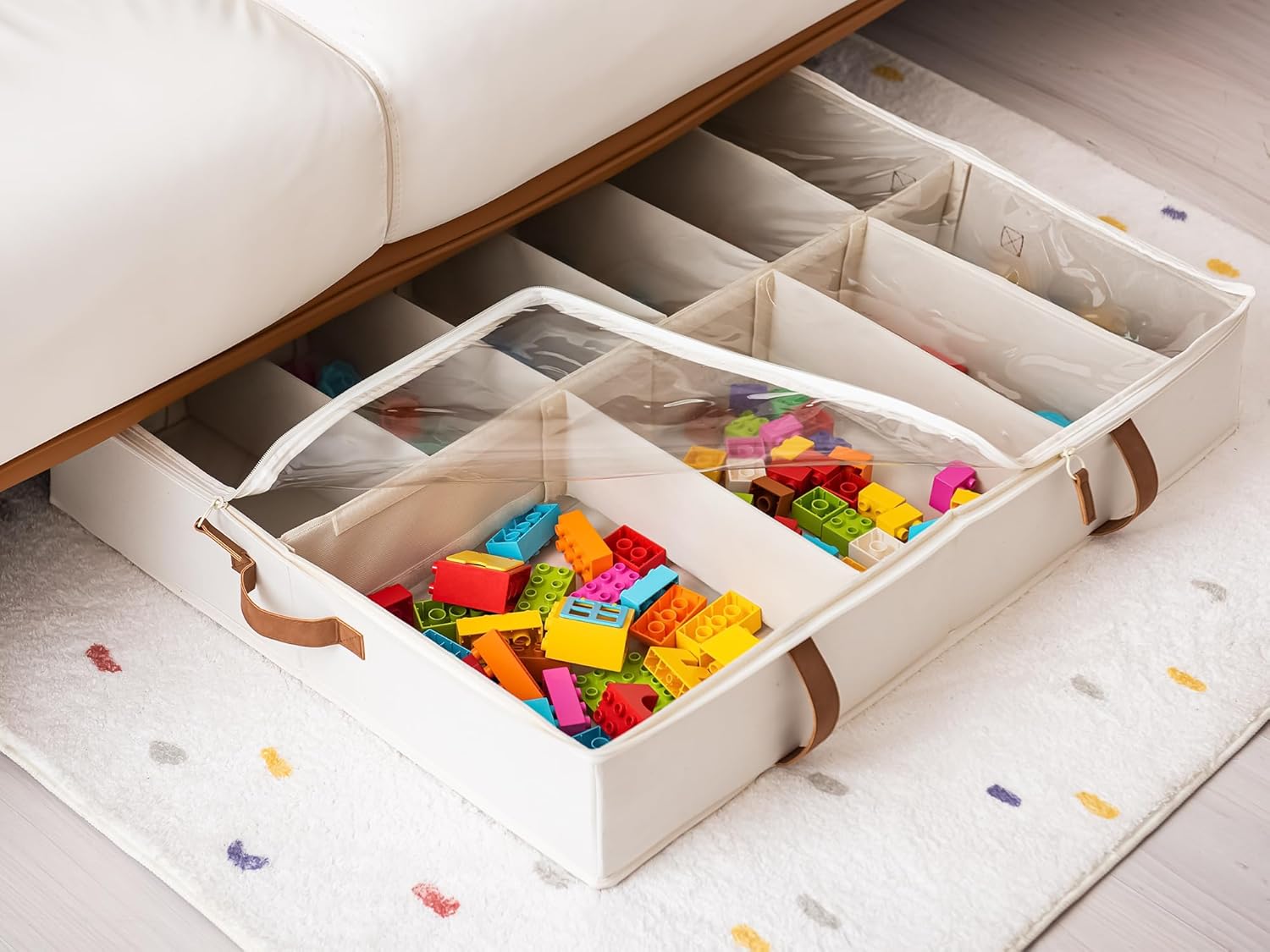 StorageWorks Shoe Organizer Under Bed for Closet,