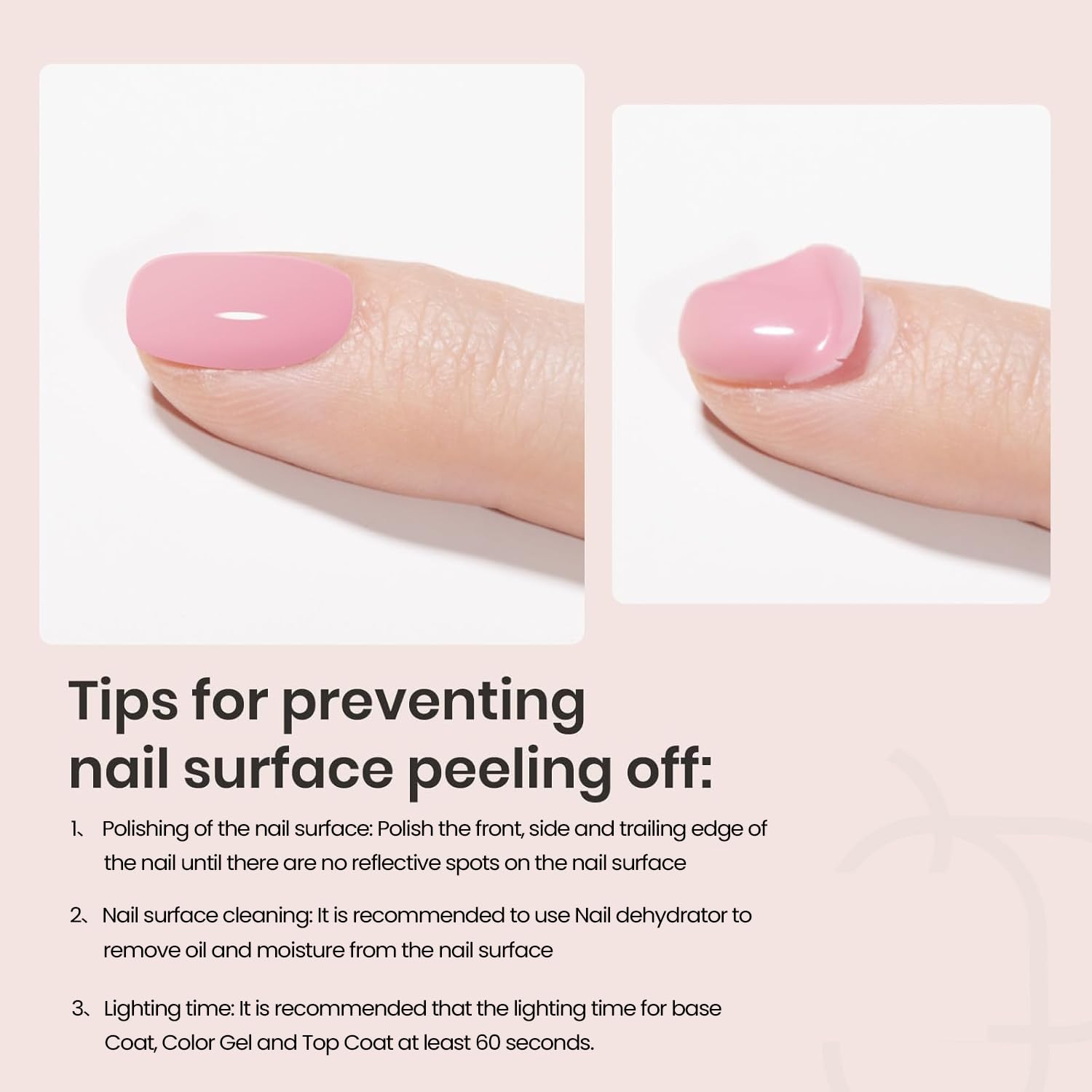 Beetles 2 Pcs 15ml No Wipe Gel Top Coat and Base Coat.