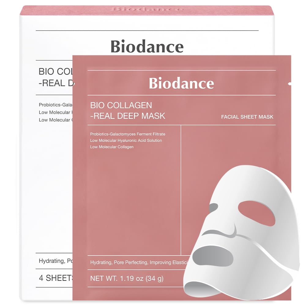 BIODANCE Bio-Collagen Real Deep Mask, 34g x4ea (Copy)