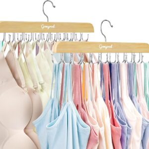 Bra Hanger for Closet, Tank Top Hangers 2 Pack Holds 40 Bras