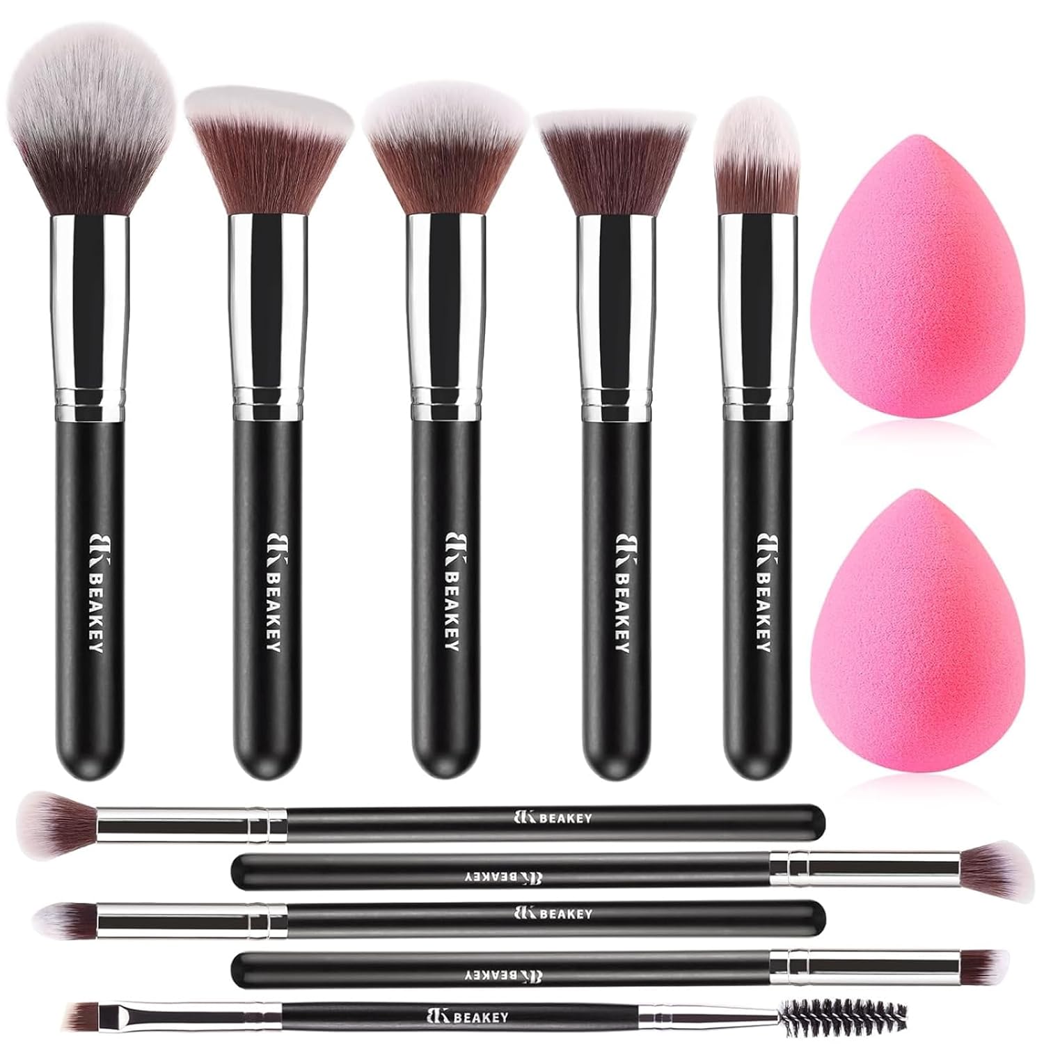 Makeup Brushes Set, Professional Foundation