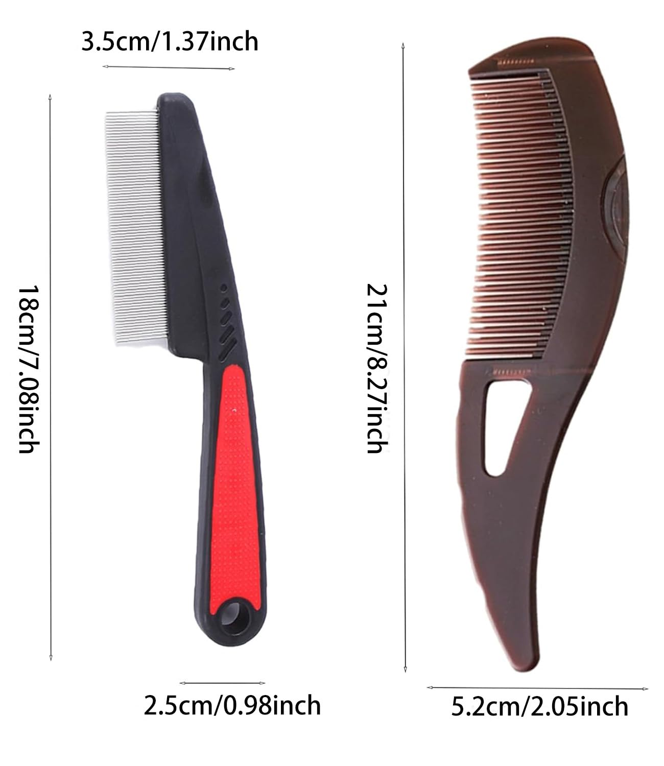 Dandruff Comb Fine Tooth Scalp Detox Comb Massage Hair - Image 9