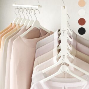 MORALVE Space Saving Hangers for Closet - 4 Pack