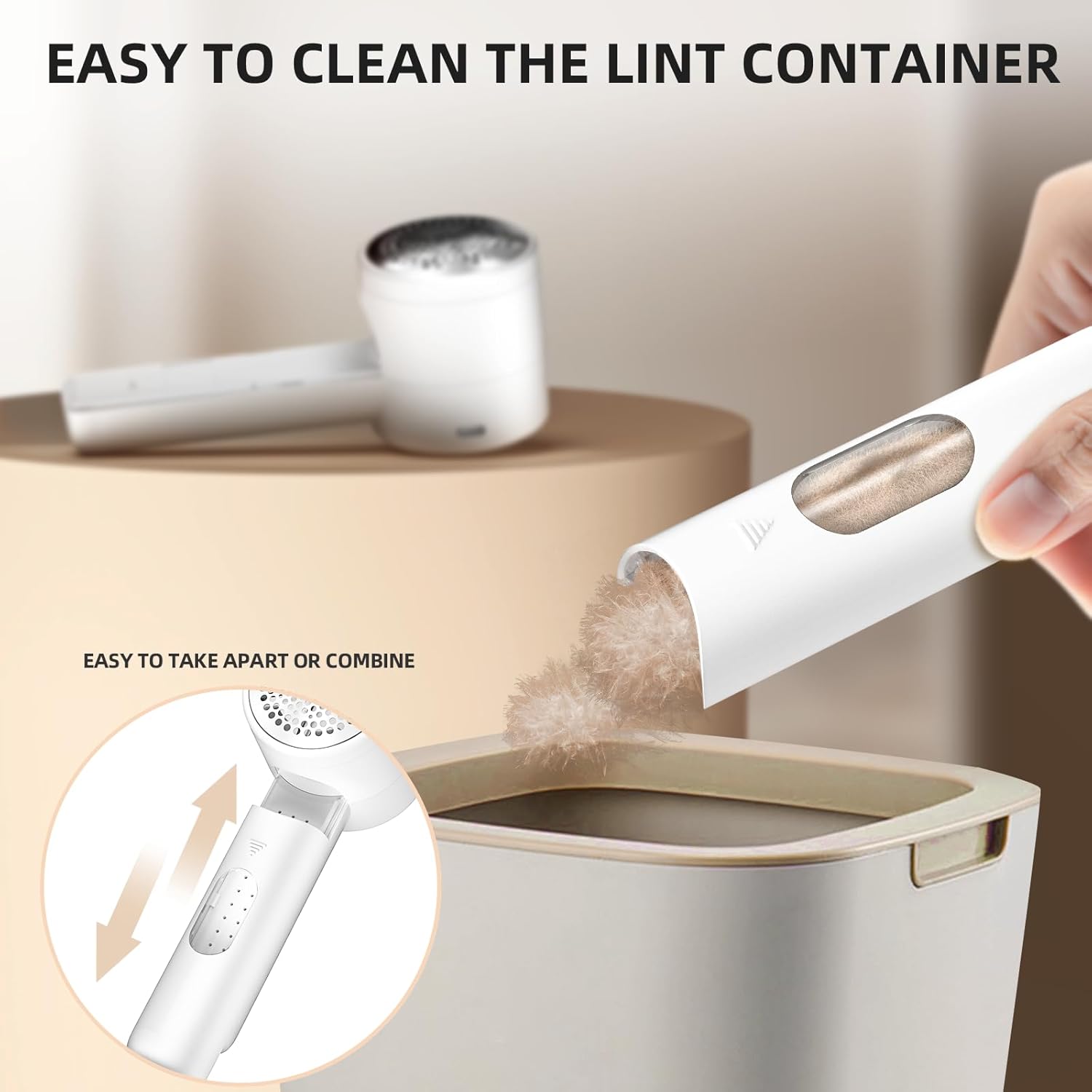 Lint Remover Rechargeable, Electric Portable Sweater