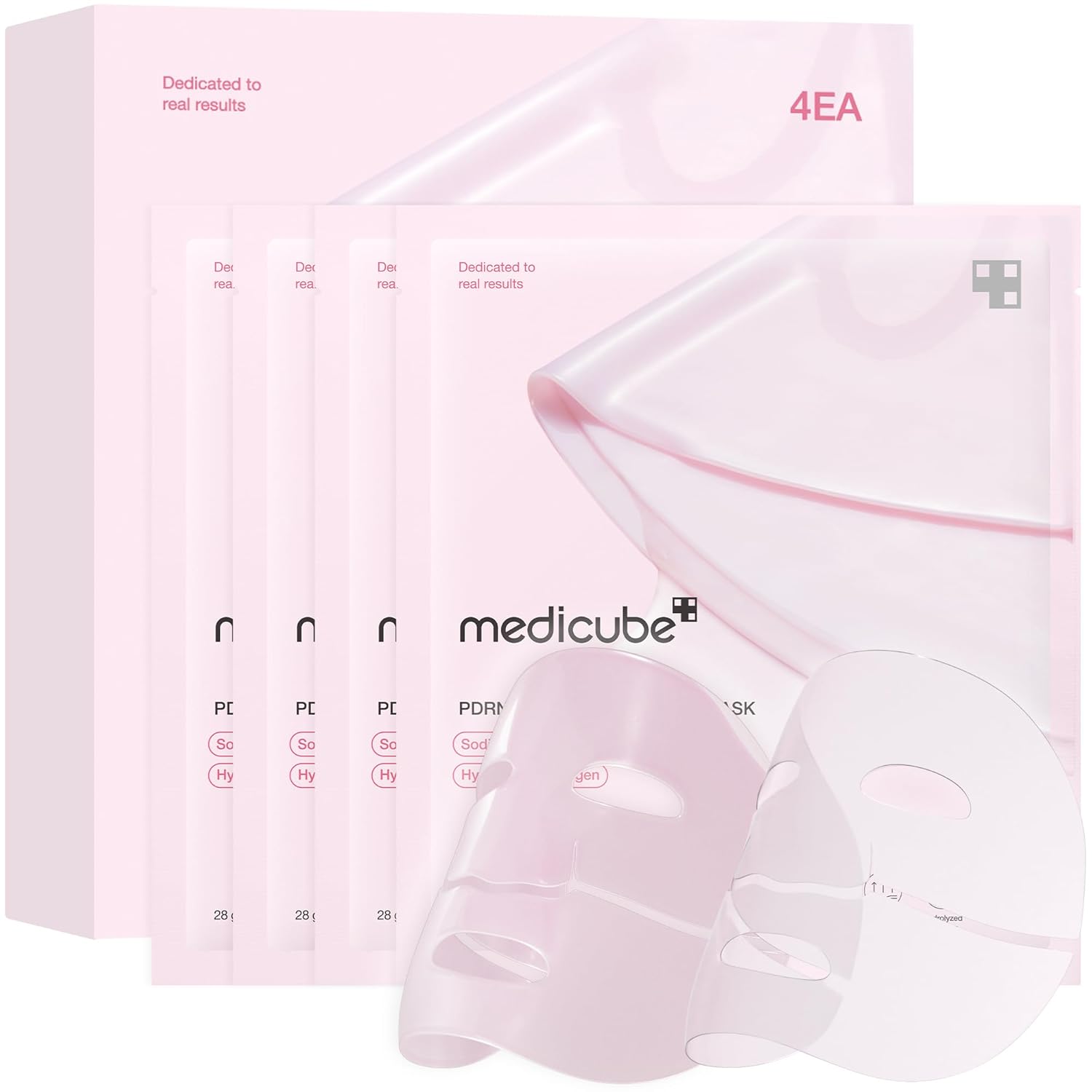 medicube Salmon DNA PDRN pink collagen jelly gel mask