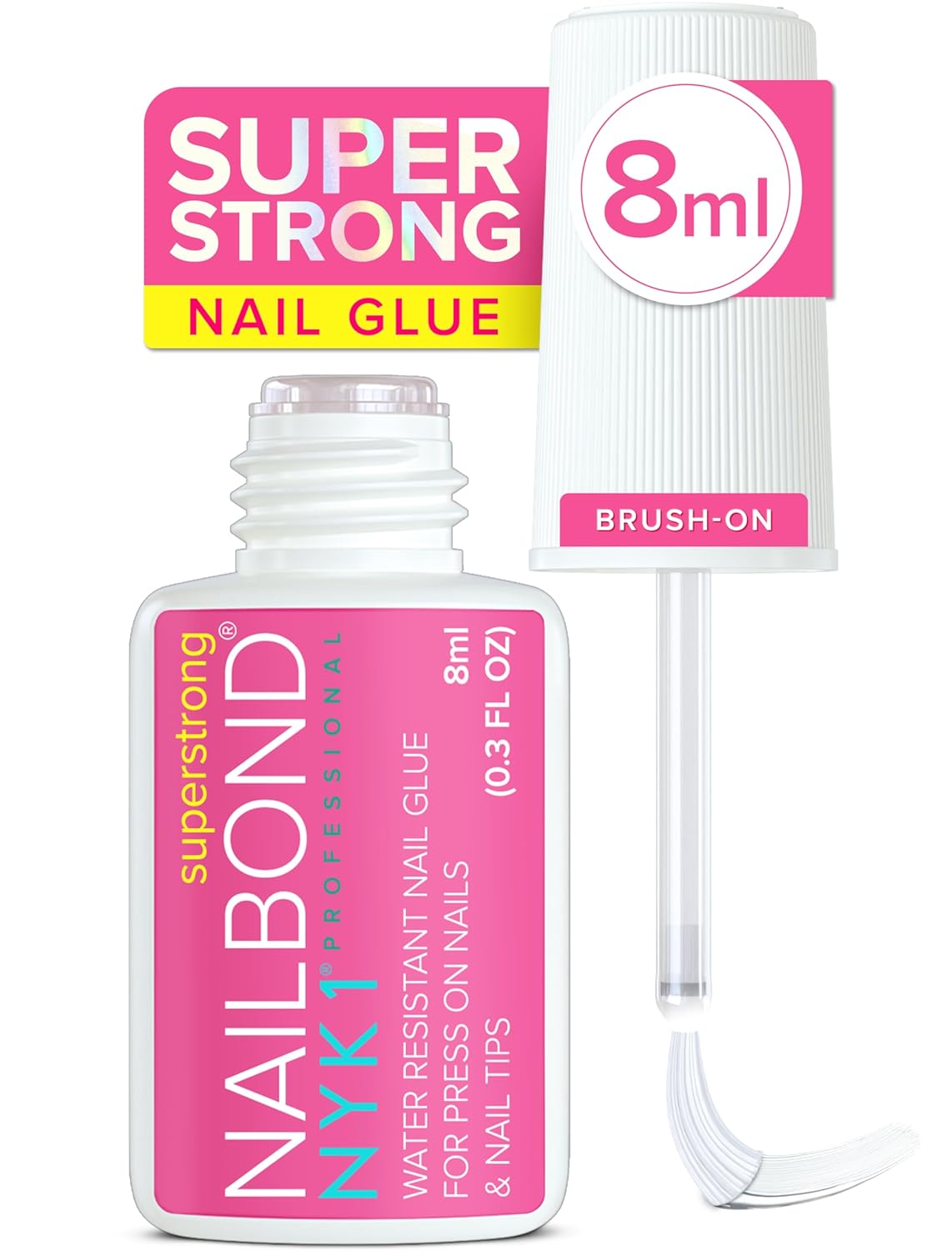 Super Strong Nail Glue for Press On Nails,