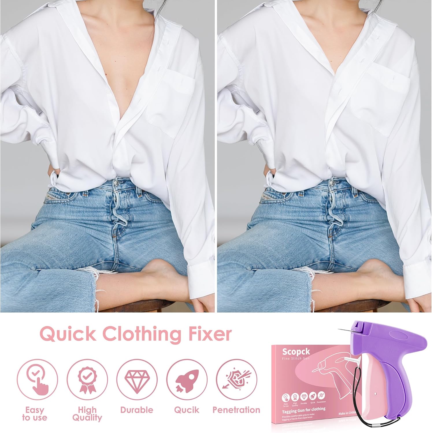 Stitch Gun for Clothes Handheld Quick Clothing Fixer - Image 4