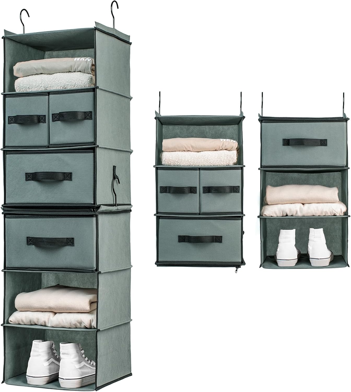 SMIRLY 6 Shelf Hanging Closet Hanging Organizer