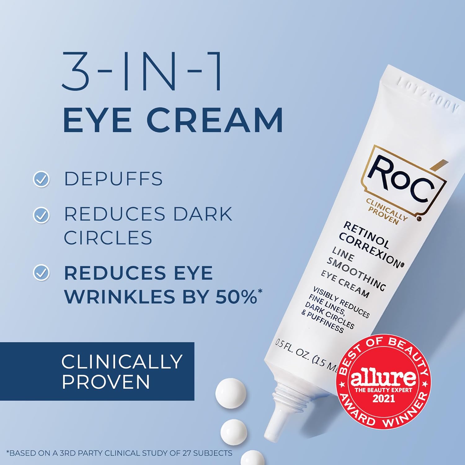 RoC Retinol Correxion Under Eye Cream for Dark Circles - Image 5
