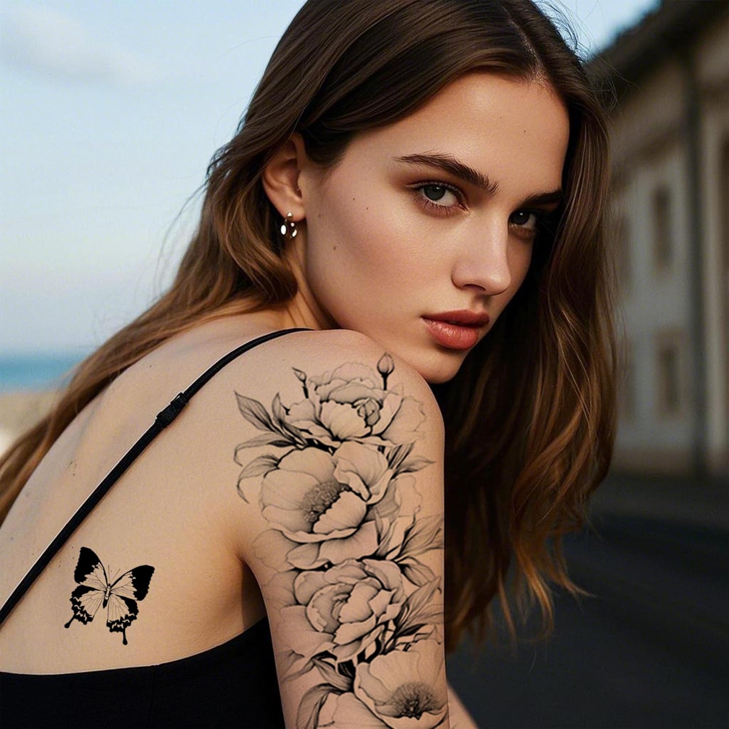 26 Sheets Fake Tattoos Realistic Temporary Tattoos - Image 5