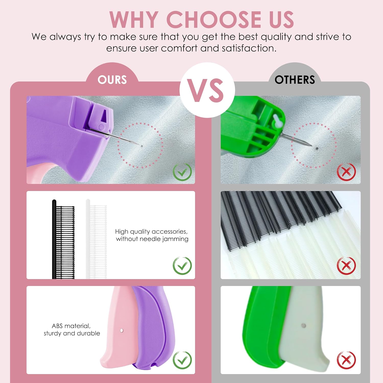 Stitch Gun for Clothes Handheld Quick Clothing Fixer