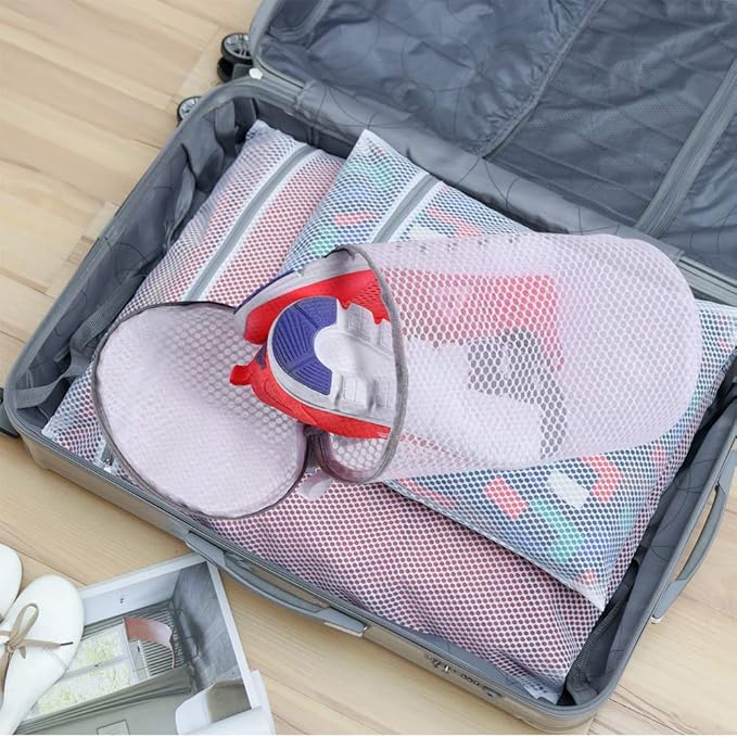 Shoe Washing Machine Bag, 2 Pack Honeycomb. - Image 8