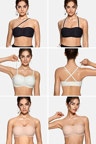 Vertvie Women's Wireless Strapless Non Slip Bra - Image 4