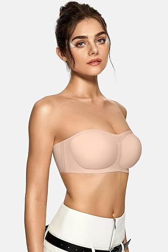 Vertvie Women's Wireless Strapless Non Slip Bra - Image 6