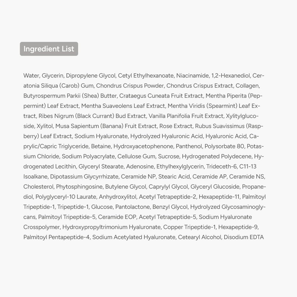 SUNGBOON EDITOR Deep Collagen Overnight mask