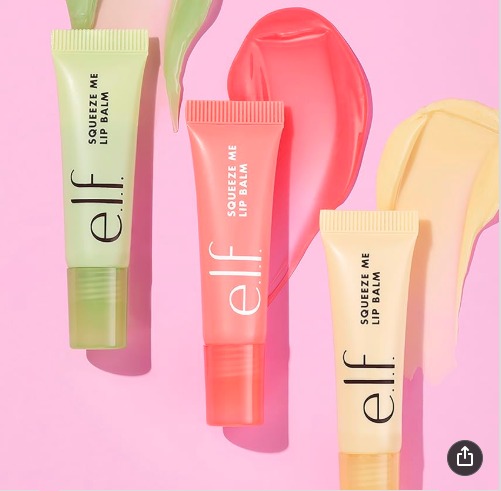 e.l.f Lip Balm, Moisturizing Lip Balm Tint Of Color (Pack of 4)
