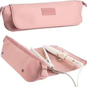 Hair Tools Travel Bag and Heat Resistant Mat for Flat Irons