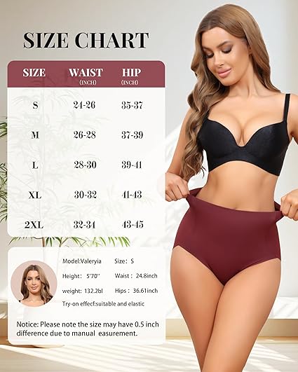 LEVAO Women Tummy Control Underwear, High Waisted Panties - Image 3