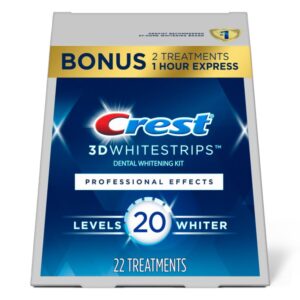 Teeth Whitening Strip Kit, 44 Strips (22 Count Pack)