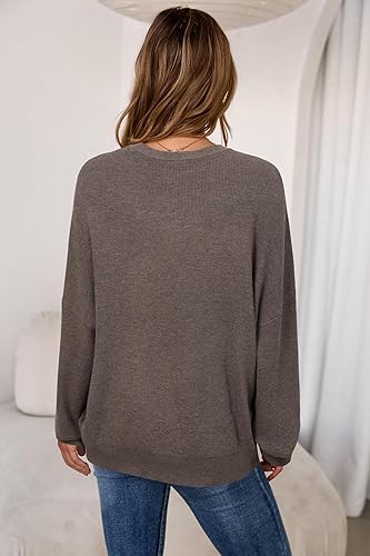 Arach&Cloz Women's Wool Blend Oversized - Image 7