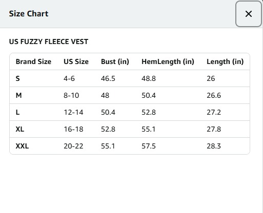 Hongqizo Womens Fuzzy Fleece Vest Casual Oversized