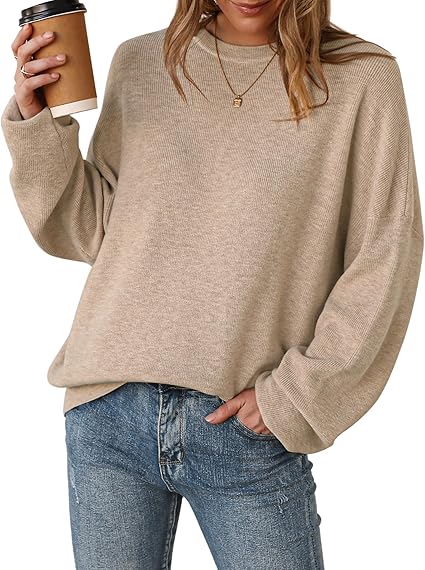 Arach&Cloz Women's Wool Blend Oversized - Image 5