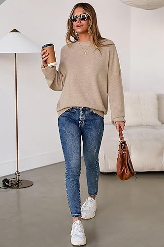 Arach&Cloz Women's Wool Blend Oversized - Image 3