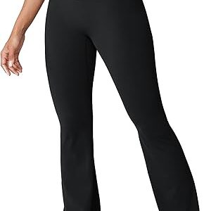 Hugcurve No Front Seam High Waisted Flare