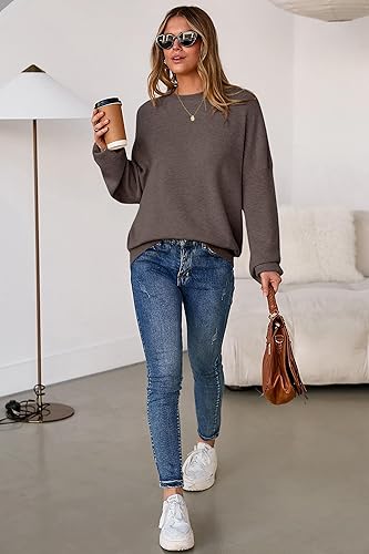 Arach&Cloz Women's Wool Blend Oversized - Image 6