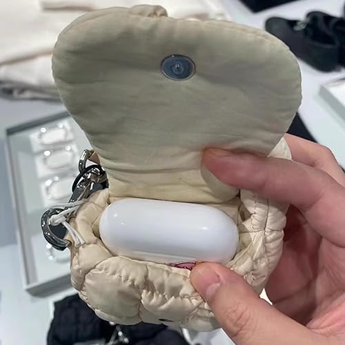 Super Mini Quilted Bag Puffer Wristlet Clutch Purse Nylon Padded - Image 4