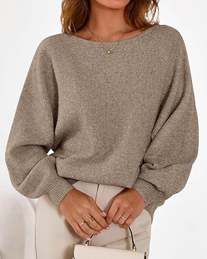 KIRUNDO Oversized Sweaters for Women Cozy Fall Fashion