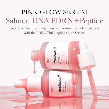 medicube Salmon DNA PDRN Pink Peptide Serum, Pink glow - Image 4