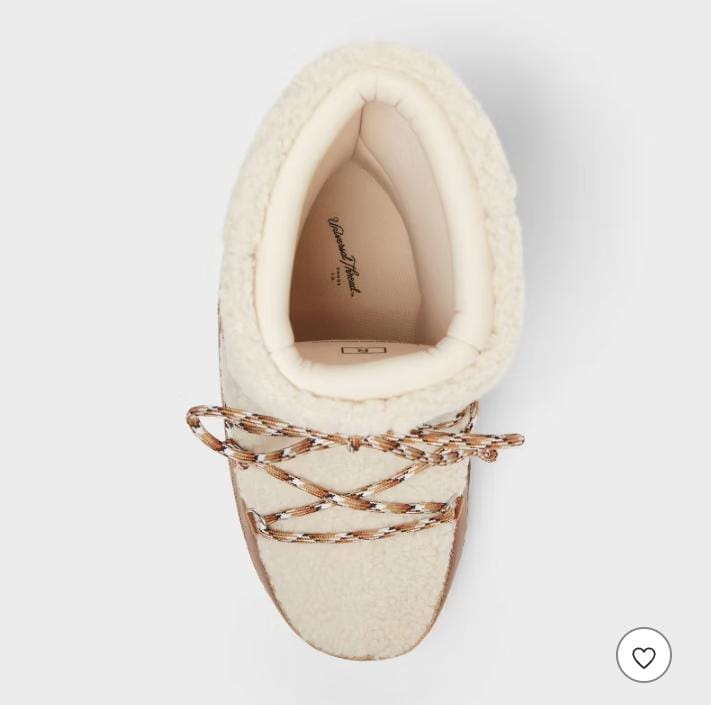 Women’s Zenita Boots with Memory Foam Insole Universal Thread™ Cognac.