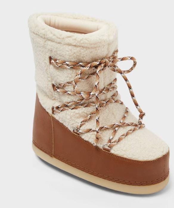 Women’s Zenita Boots with Memory Foam Insole Universal Thread™ Cognac.