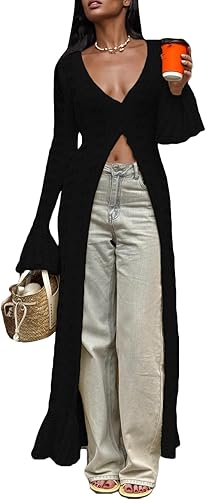 Unybwonn Long Cardigans for Women Crochet - Image 5