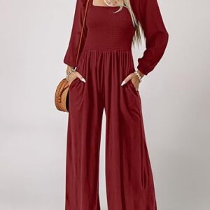 Dokotoo Women's Casual Loose Overalls Jumpsuits