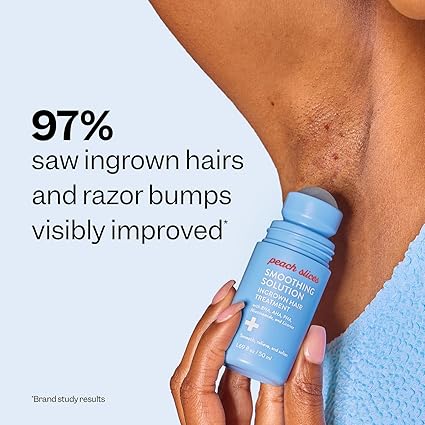 Peach Slices Smoothing Solution Ingrown Hair Treatment (1.69 oz) - Image 3