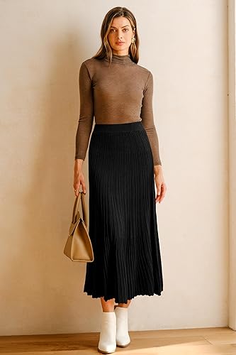 Arach&Cloz Women's Wool Blend Wide Elastic Band - Image 5