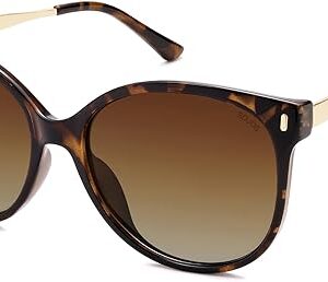 Round Polarized Sunglasses for Women Oversized