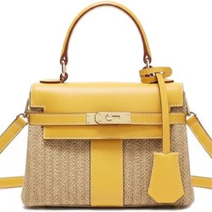 Straw Woven Women's Purse Crossbody Bag