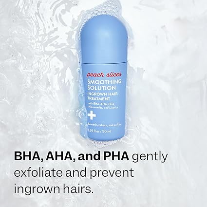 Peach Slices Smoothing Solution Ingrown Hair Treatment (1.69 oz) - Image 4