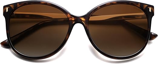 Round Polarized Sunglasses for Women Oversized - Image 7