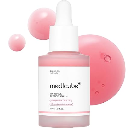medicube Salmon DNA PDRN Pink Peptide Serum, Pink glow