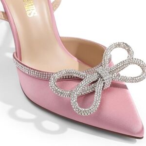 Women's High Heels Destiny Closed Toe Strappy Sexy Rhinestone